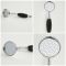 Milano Elizabeth - Traditional Hand Shower with Wall Bracket and Integrated Outlet Elbow - Chrome/Black