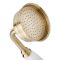 Milano Elizabeth - Traditional Hand Shower with Wall Bracket and Integrated Outlet Elbow - Brushed Brass