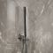 Milano Otto - Round Pencil Hand Shower with Wall Bracket and Integrated Outlet Elbow - Choice of Finish