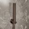 Milano Otto - Round Pencil Hand Shower with Wall Bracket and Integrated Outlet Elbow - Choice of Finish