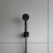 Milano Lune - Modern Hand Shower with Wall Bracket and Outlet Elbow - Choice of Finish