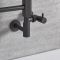 Milano - Modern Black Heating Element Cable Masking Cover