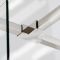 Milano Portland - Modern Square Shower Support Arm T Piece – Chrome