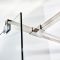 Milano Portland - Modern Square Shower Support Arm T Piece – Chrome