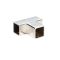 Milano Portland - Modern Square Shower Support Arm T Piece – Chrome