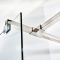 Milano Portland - Modern Square Shower Support Arm T Piece – Chrome