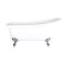 Milano Legend - 1710mm x 740mm Freestanding Slipper Bath with Choice of Feet