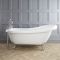 Milano Legend - 1710mm x 740mm Freestanding Slipper Bath with Choice of Feet