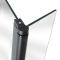 Milano Nero - Black L Shaped Shower Bath Screen