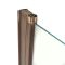 Milano Eris - Copper Bath Shower Screen