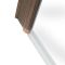 Milano Eris - Copper Bath Shower Screen