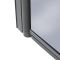 Milano Nero-Luna - Smoked Glass Bath Shower Screen