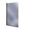 Milano Nero-Luna - Smoked Glass Bath Shower Screen