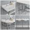 Milano Elizabeth - 1200mm Traditional Basin and Chrome Washstand