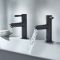 Milano - Modern Bath Pillar Taps - Choice of finish