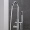 Milano Mirage - Modern Freestanding Thermostatic Bath Shower Mixer Tap with Hand Shower - Chrome