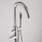 Milano Mirage - Modern Freestanding Thermostatic Bath Shower Mixer Tap with Hand Shower - Chrome