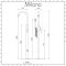 Milano Mirage - Modern Freestanding Bath Shower Mixer Tap with Hand Shower - Chrome
