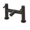 Milano Nero - Modern Bath Filler Mixer Tap - Black