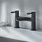 Milano Nero - Modern Bath Filler Mixer Tap - Black
