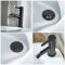 Milano Nero - Modern Mono Bidet Mixer Tap - Black