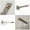 Milano Hunston - Wall Mounted Basin or Bath Spout - Brushed Nickel