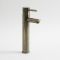 Milano - Modern Round High Rise Mono Basin Mixer Tap - Choice of Finish