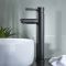 Milano - Modern Round High Rise Mono Basin Mixer Tap - Choice of Finish