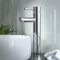 Milano - Modern Round High Rise Mono Basin Mixer Tap - Choice of Finish