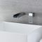 Milano Parade - Modern Wall Mounted Basin Mixer Tap - Chrome