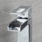 Milano Parade - Modern High Rise Basin Mixer Tap - Chrome