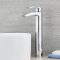 Milano Razor - Modern High Rise Mono Basin Mixer Tap - Chrome
