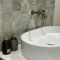 Milano Mirage - Modern Wall Mounted Round Basin Mixer Tap - Chrome