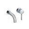 Milano Mirage - Modern Wall Mounted Round Basin Mixer Tap - Chrome