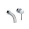 Milano Mirage - Modern Wall Mounted Round Basin Mixer Tap - Chrome