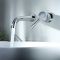 Milano Mirage - Modern Wall Mounted Round Basin Mixer Tap - Chrome