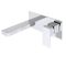 Milano Arvo - Modern Wall Mounted Basin Mixer Tap - Chrome