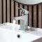 Milano Arvo - Modern Mono Basin Mixer Tap - Chrome