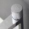 Milano Orta - Modern Push Button High Rise Mono Basin Mixer Tap - Choice of Finish
