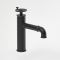 Milano Zandra - Industrial Style Mono Basin Mixer Tap - Black