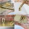 Milano Zandra - Industrial Style Wall Mounted Basin Mixer Tap - Brushed Brass