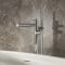 Milano Otto - Modern Freestanding Bath Shower Mixer Tap - Choice of Finish