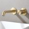 Milano Lune - Modern Wall Mounted Basin Mixer Tap - Choice of Finish