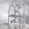 Milano Earlham - Art Deco Deck Mounted Bath Shower Mixer Tap - Choice of Finish