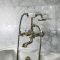 Milano Earlham - Art Deco Wall Mounted Bath Shower Mixer Tap - Choice of Finish