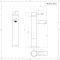 Milano Ballam - White Modern Round Countertop Basin with High Rise Mixer Tap - 400mm x 400mm