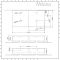 Milano Dalton - White Modern Rectangular Double Countertop Basin with 2 Mono Mixer Taps - 820mm x 420mm