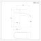 Milano Farington - White Modern Rectangular Countertop Basin with Mono Mixer Tap - 460mm x 420mm