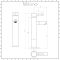 Milano Overton - White Modern Oval Countertop Basin with High Rise Mixer Tap - 480mm x 350mm