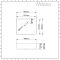 Milano Westby - White Modern Rectangular Countertop Basin with High Rise Mixer Tap - 490mm x 390mm